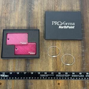 Proforma Northpoint Branded Marketing Pink RFID Luggage Tags